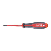 Викрутка VDE діелектрична MILWAUKEE, PZ/SL1х80 мм (4932478735)