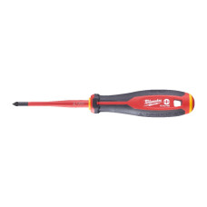 Викрутка VDE діелектрична MILWAUKEE, PZ/SL1х80 мм (4932478735)