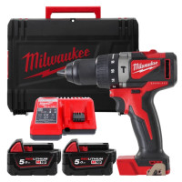 Шурупокрут акумуляторний M18 BLPD2‑0 MILWAUKEE (4933464517)