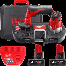 Пила стрічкова ручна акумуляторна M12 BS MILWAUKEE (4933441805)