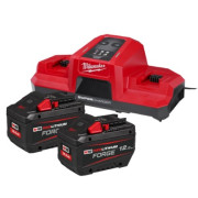 Енергокомплект M18 FORGENRG-122DBSC MILWAUKEE (2 акум 12А/г , зарядн.пристрій) (4933498614)