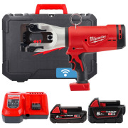 Кабелеріз гідравлічний акумуляторний MILWAUKEE, M18 HCC45-522C ONE-KEY (+зар.пр., 1 акум .Х 2Аг,1 акум. Х 5Аг,кейс) (4933459266)