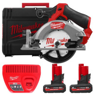 Пила дискова ручна акумуляторна M12 FCS442‑0 MILWAUKEE (4933493489)