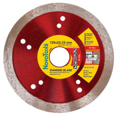 Алмазний круг NovoTools Professional 125 мм*10*1,7 мм*22,23 мм Плитка (DBP125/C)