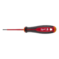 Тригранна викрутка ізольована VDE MILWAUKEE SL 0.4X2.5X75 (4932478712)