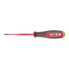 Тригранна викрутка ізольована VDE SL 0.6X3.5X100 (1 шт)MILWAUKEE (4932478714)