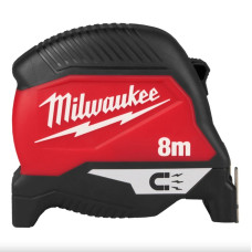 Рулетка магнітна MAGNETIC MILWAUKEE (Gen4), (полотно 30мм), 8м (4932498770)