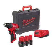 Шурупокрут акумуляторний M12 BLDDRC‑0 MILWAUKEE (4933499685)