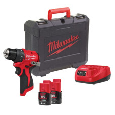 Шурупокрут акумуляторний M12 BLDDRC‑0 MILWAUKEE (4933499686)
