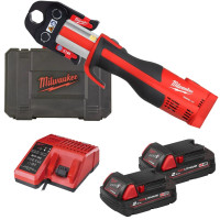 Обжимник гідравлійчний акумуляторний для труб MILWAUKEE M18 BLHPT-202C (+ заряд.пристрій, 2 акум.X M18 B2 (2Аг) (4933451132)