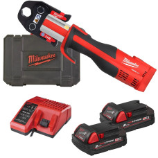 Обжимник гідравлійчний акумуляторний для труб MILWAUKEE M18 BLHPT-202C (+ заряд.пристрій, 2 акум.X M18 B2 (2Аг) (4933451132)