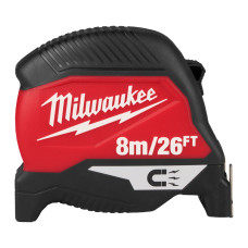 Рулетка магнітна MAGNETIC MILWAUKEE (Gen4), (полотно 30мм), 8м/26ft (4932498771)