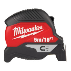 Рулетка магнітна MAGNETIC MILWAUKEE (Gen4), (полотно 30мм), 5м/16фт (4932498769)