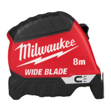 Рулетка магнітна WIDE BLADE MAGNETIC MILWAUKEE (Gen2), (полотно 35мм), 8м (4932499209)