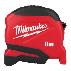 Рулетка Pro Compact MILWAUKEE (Gen 2), 8м, (25мм) (4932498780)