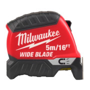 Рулетка магнітна WIDE BLADE MAGNETIC MILWAUKEE (Gen2), (полотно 35мм), 5м/16фт (4932499208)
