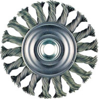 Кругла щітка 125x0,5x10 мм / M 14, сталь, плетена (626771000)