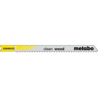 5 пилкових U-подібних полотен для лобзиків «clean wood», 82/2,5 мм (623943000)