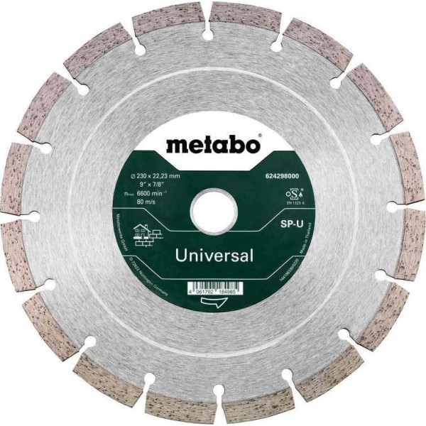 Алмазний диск SP-U 230x22.23mm блістер (624298000)