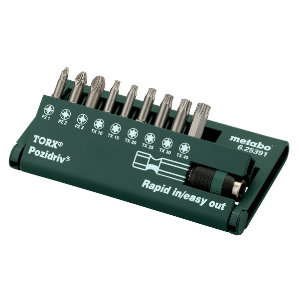 Набір біт Torx+Pozidriv (10 шт.) (625391000)