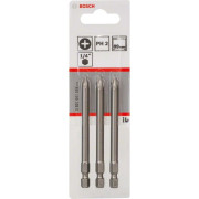 Біта Bosch Extra-Hart PH2, 89 мм, 3 шт (2607001535)