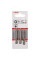 Біта Bosch Extra-Hart PZ2, 49 мм, 3 шт (2607001577)
