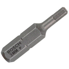 Біти Bosch Extra Hard HEX 3 мм, 25 мм, 3 шт (2607001722)