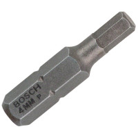 Біти Bosch Extra Hard HEX 4 мм, 25 мм, 3 шт (2607001724)