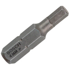 Біти Bosch Extra Hard HEX 4 мм, 25 мм, 3 шт (2607001724)