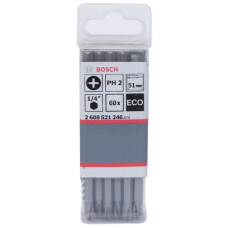 Біта Bosch ECO PH2, 51 мм, 60 шт (2608521246)