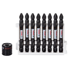Ударні біти двосторонні PH2/PZ2 Bosch Impact Control, 65 мм, 8 шт (2608522334)