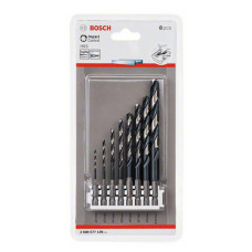 Набір свердел по металу Bosch Impact Control HSS-G, 2-10 мм, 8 шт (2608577139)