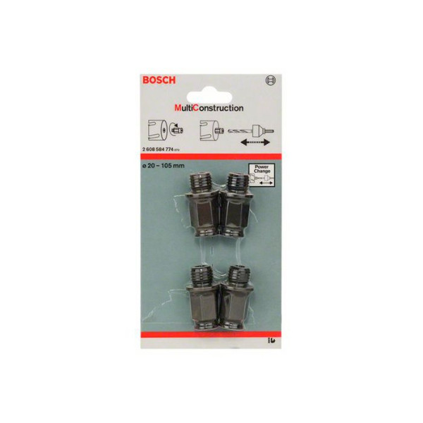 4 перехідників для КОРОНОК MULTICONSTRUCT (2608584774)