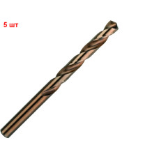 Свердло по металу Bosch HSS-Co, DIN 338, 9,5×81 мм, 5 шт (2608585897)
