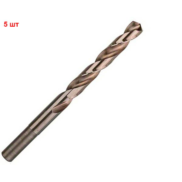 Свердла по металу Bosch HSS-Co, DIN 338, 10,5×87 мм, 5 шт (2608585900)