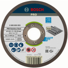 Круг відрізний Bosch Expert for Inox 115×2 мм (2608600093)