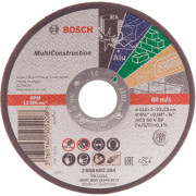 Круг відрізний Bosch Multi Construction прямий 115×1 мм (2608602384)