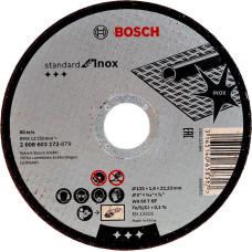 Круг відрізний Bosch Standard for Inox 125×1,6 мм (2608603172)