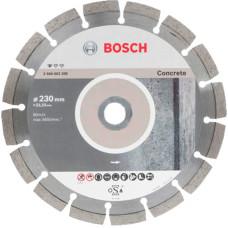 Алмазний круг Bosch по бетону 230x22,23x2,3x10 мм, 10 шт (2608603243)