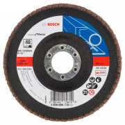 Пелюстковий шліфкруг Bosch X551 Expert for Metal 125×22.23 мм К40 (2608606716)