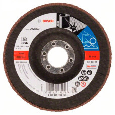 Складчастий шліфкруг Bosch Best for Metal X571, 125×22,23 мм, К60 (2608606923)