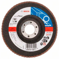 Складчастий шліфкруг Bosch Expert for Metal, 125×22,23 мм, К60 (2608607354)
