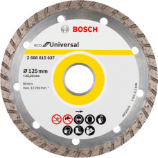 Алмазний круг Bosch ECO Universal Turbo 125x22,23x2,4x7 мм (2608615037)