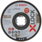 Круг відрізний Bosch X-Lock Standard for Inox, 125х1,6х22,23 мм, прямий (2608619363)