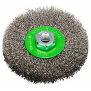 Щітка Bosch нержавіюча 115 мм, 0,3 мм, M14 (2608622107)