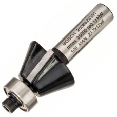 Фреза фасочна Bosch 8 мм, 5,5×23,7×12×54 мм, 25 град. (2608628351)