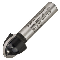 Фреза галтельна Bosch 8 мм, 16×12,4×45 мм, R8 (2608628369)