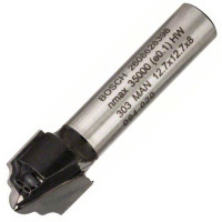 Фреза профільна H Bosch 8 мм, 12,7×12,4×46 мм, R2,4 (2608628398)
