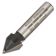Фреза пазова V-подібна Bosch 8 мм, 11×14×45 мм, 60 (2608628406)