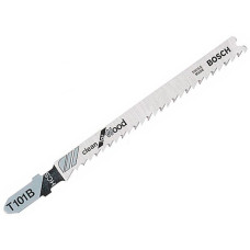 Пилка для лобзика Bosch по дереву T 101 B, 2,7×100 мм, 3 шт (2608630557)